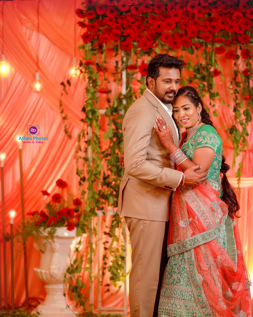 Wedding photographer in Delhi capturing Balaji & Priya's wedding, by Athini Photos Coimbatore.