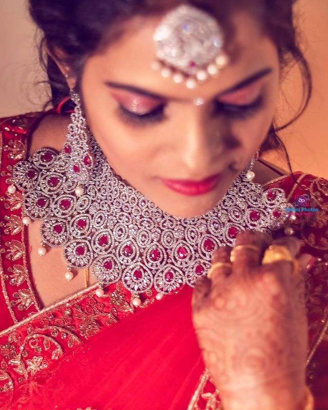 Enchanting Bridal Photo Shoot in Coimbatore Gowrikrishnan & Monica's Love Story