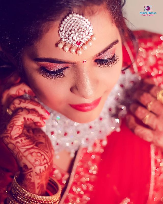 Enchanting Bridal Photo Shoot in Coimbatore Gowrikrishnan & Monica's Love Story