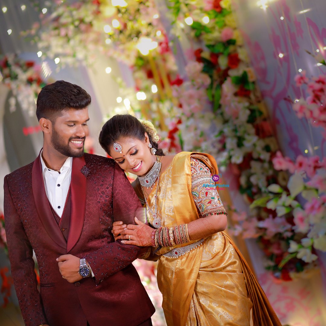 Capturing Joy Pranesh Shangavi's Enchanting Wedding Through Athini Photos' Lens 