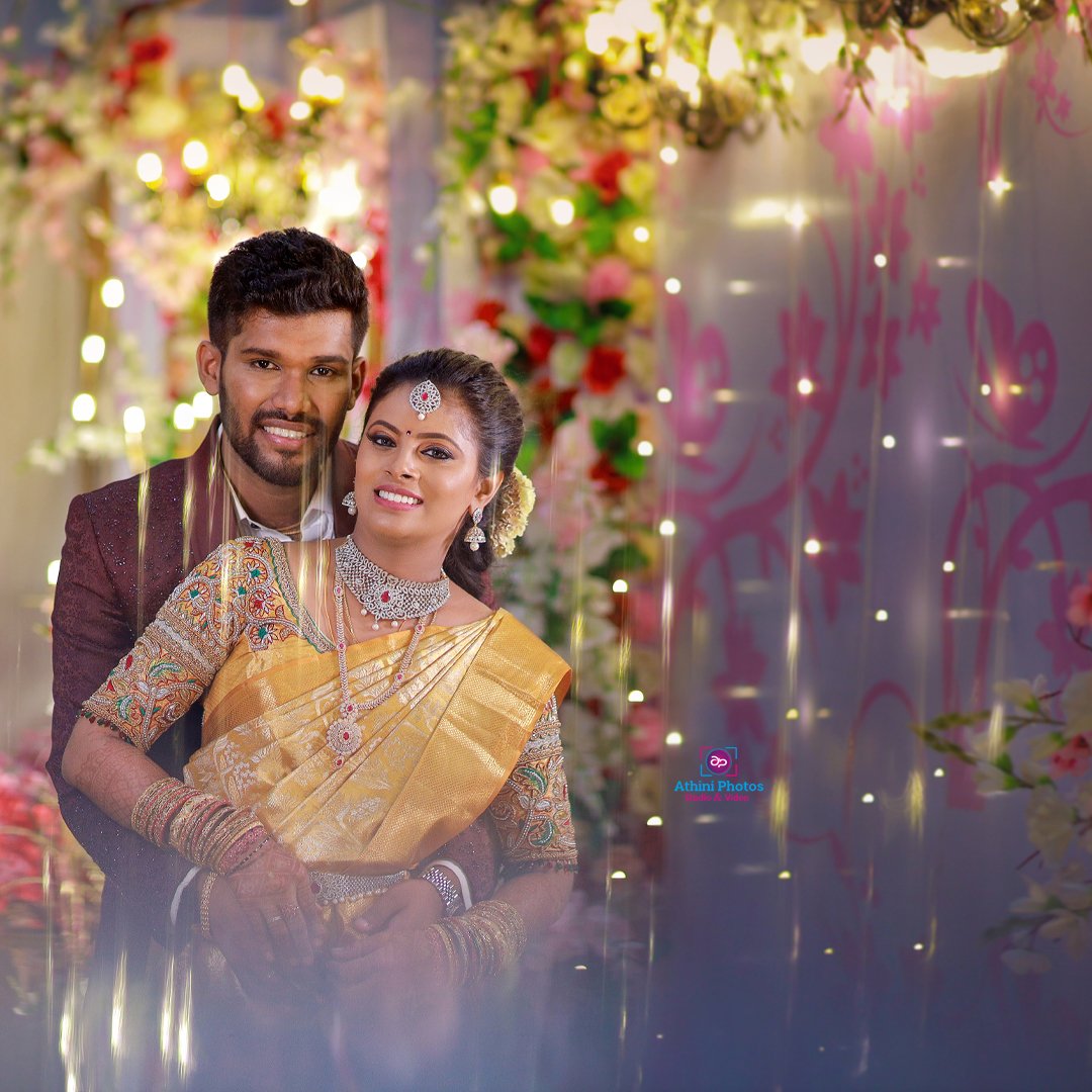 Capturing Joy Pranesh Shangavi's Enchanting Wedding Through Athini Photos' Lens 