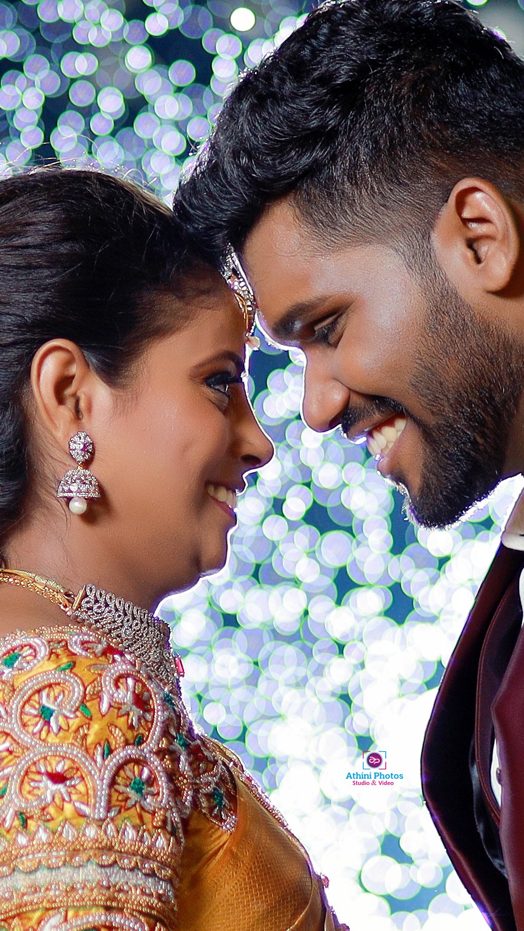 Capturing Joy Pranesh Shangavi's Enchanting Wedding Through Athini Photos' Lens 