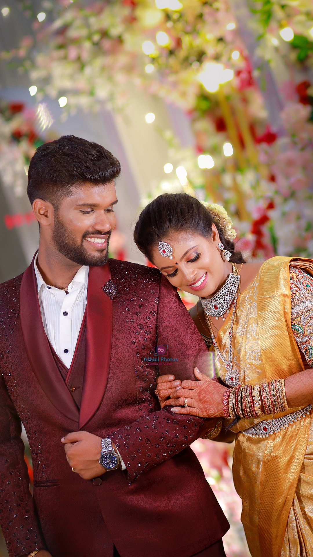 Capturing Joy Pranesh Shangavi's Enchanting Wedding Through Athini Photos' Lens 