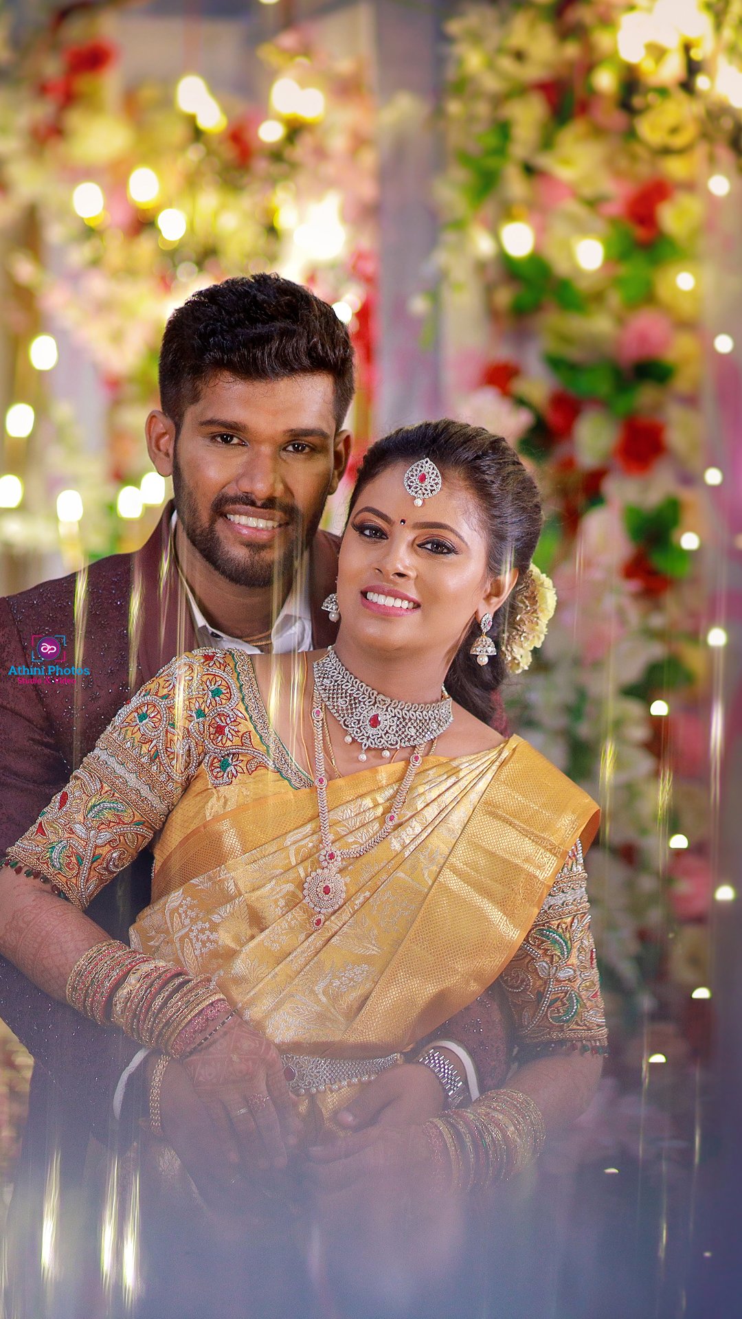Capturing Joy Pranesh Shangavi's Enchanting Wedding Through Athini Photos' Lens 