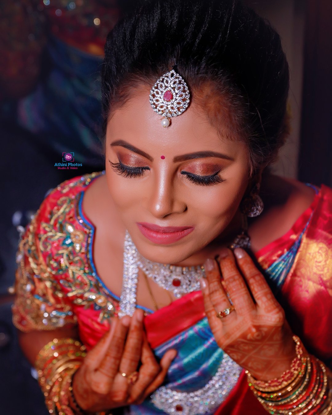 Capturing Joy Pranesh Shangavi's Enchanting Wedding Through Athini Photos' Lens 