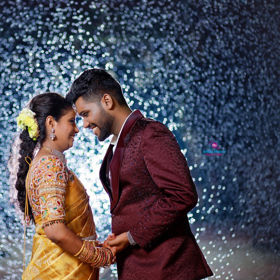 Capturing Joy Pranesh Shangavi's Enchanting Wedding Through Athini Photos' Lens 