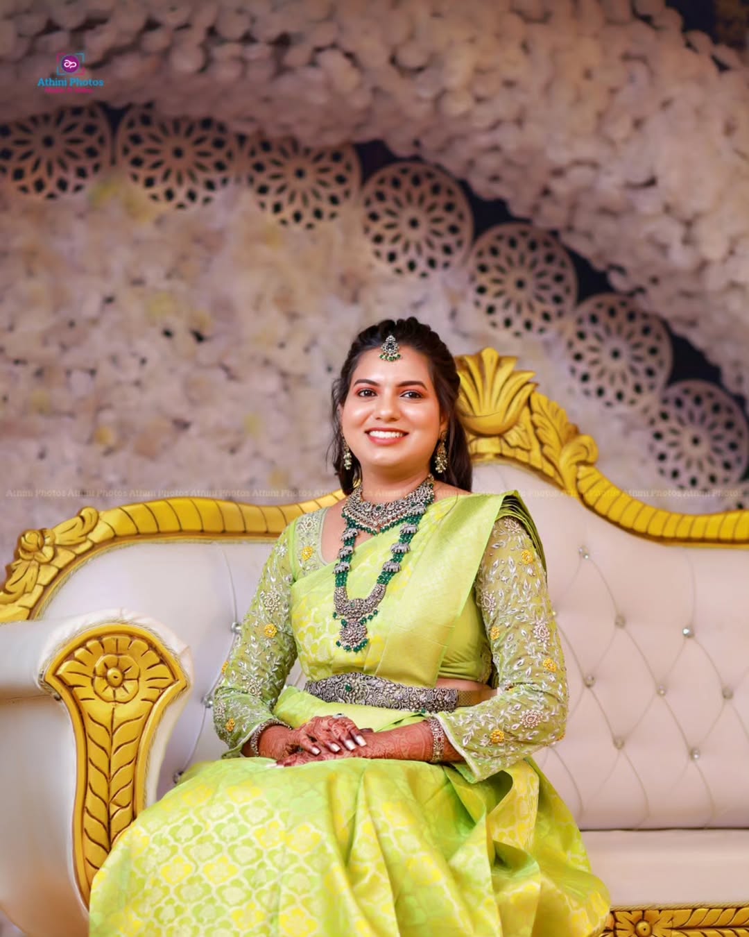 Sanjay & Hema's Enchanting Tamil Wedding Reception in Namakkal