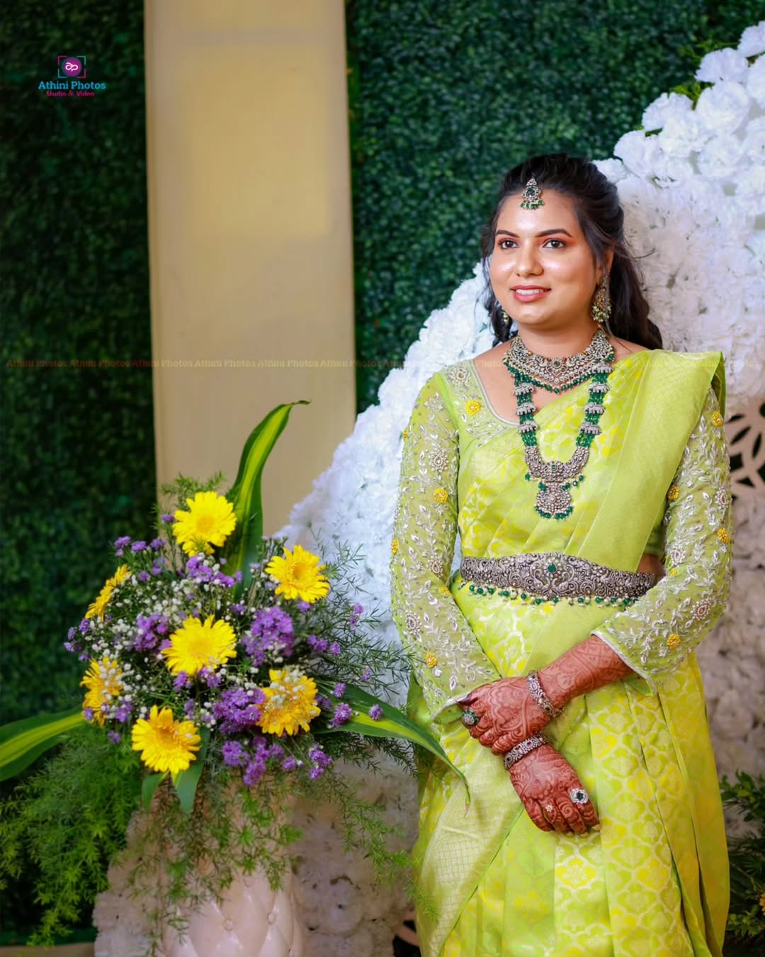 Sanjay & Hema's Enchanting Tamil Wedding Reception in Namakkal