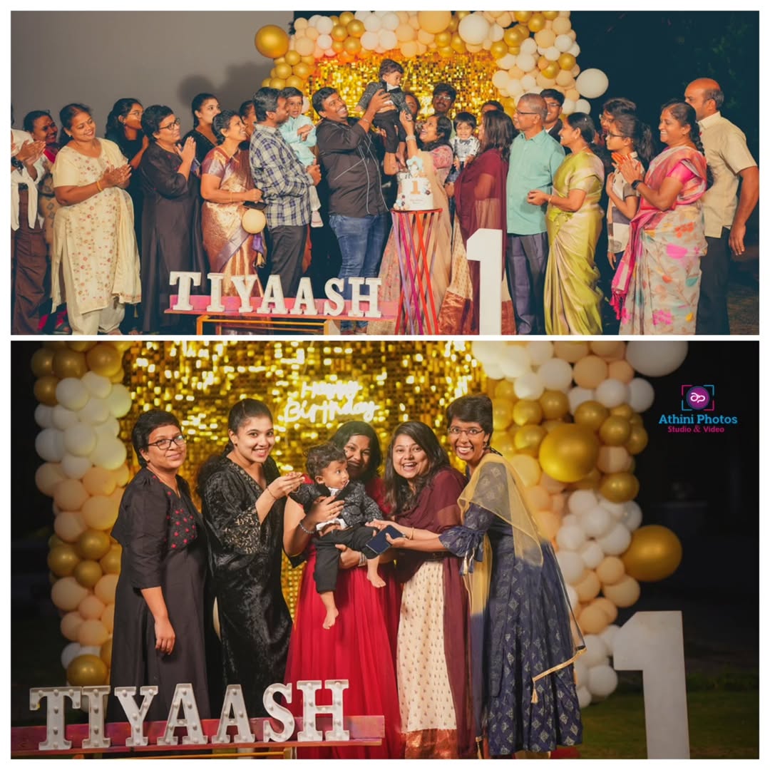 Magical Baby Birthday Photography at SR Jungle Resort | ATHINI PHOTOS
