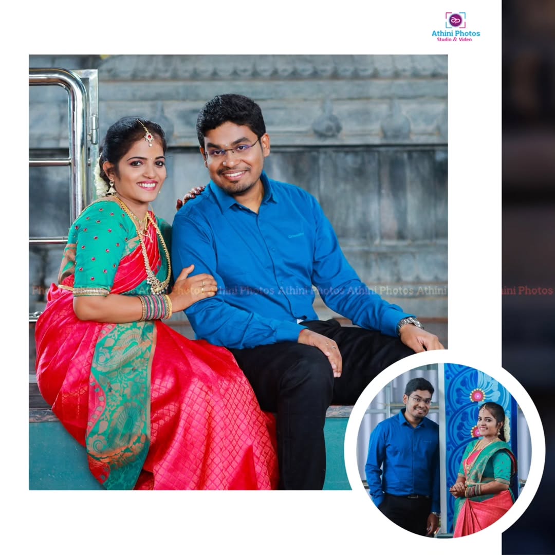 Capture Your Love Story: Stunning Engagement Photography in Coimbatore by Athini Photos