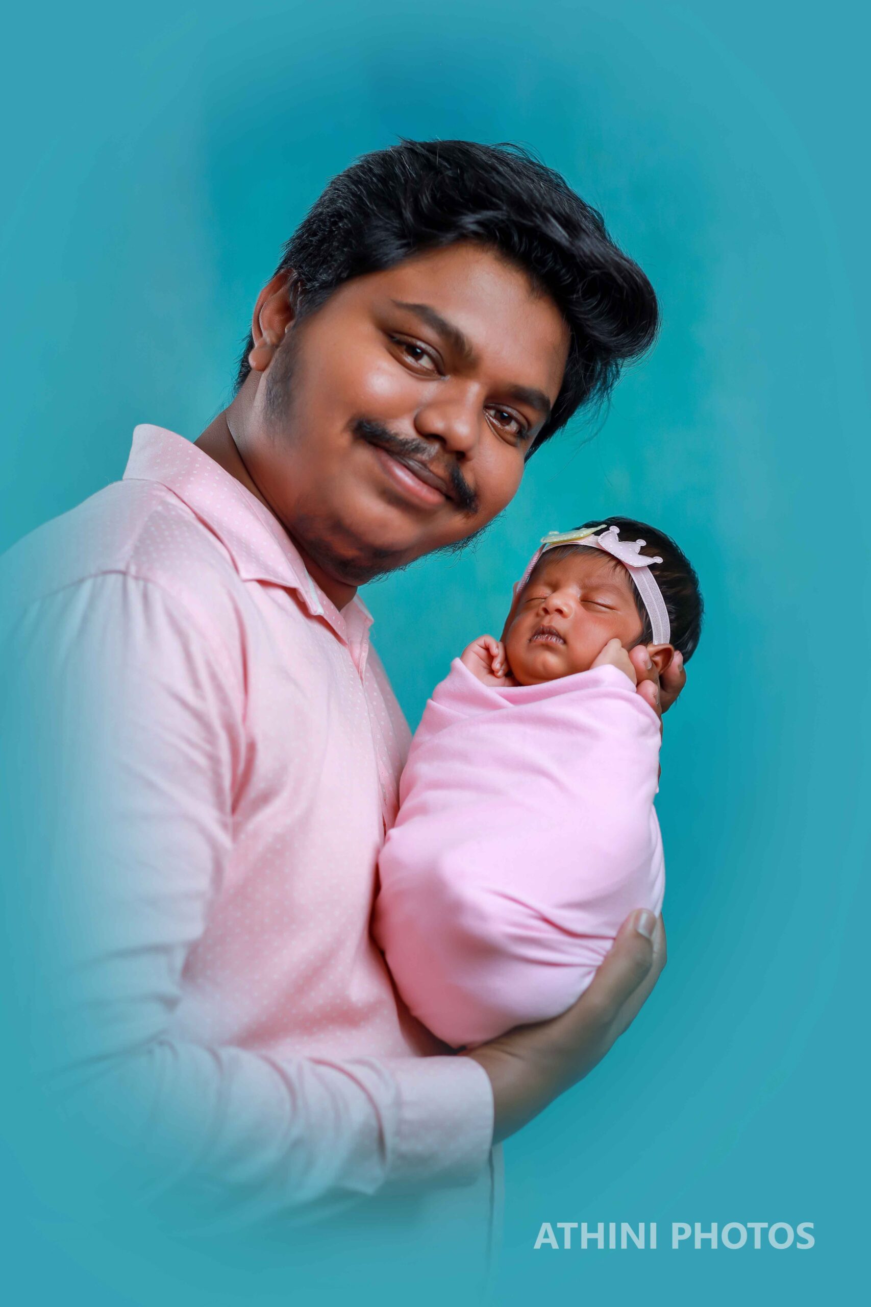 Newborn Photoshoot at Ukkadam, Coimbatore: Capturing Precious Moments with Athini Photos 