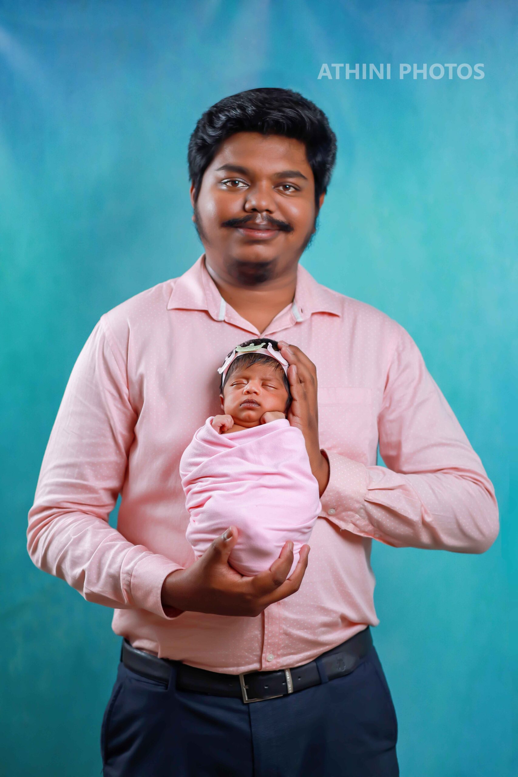 Newborn Photoshoot at Ukkadam, Coimbatore: Capturing Precious Moments with Athini Photos 