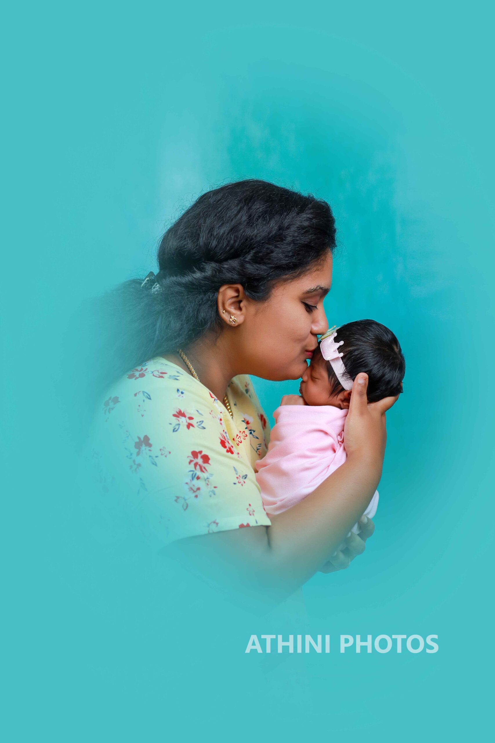 Newborn Photoshoot at Ukkadam, Coimbatore: Capturing Precious Moments with Athini Photos 