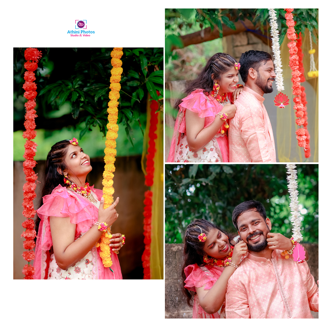 Wedding Photography: Capturing Sainath & Deepa's Vibrant Haldi Ceremony in Coimbatore | Golden Traditions 