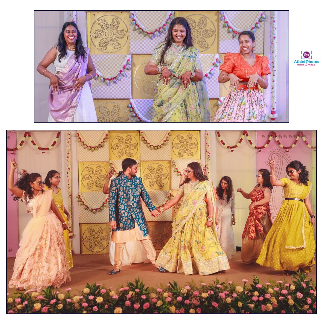 Wedding Photography: Capturing Sainath & Deepa's Vibrant Haldi Ceremony in Coimbatore | Golden Traditions 