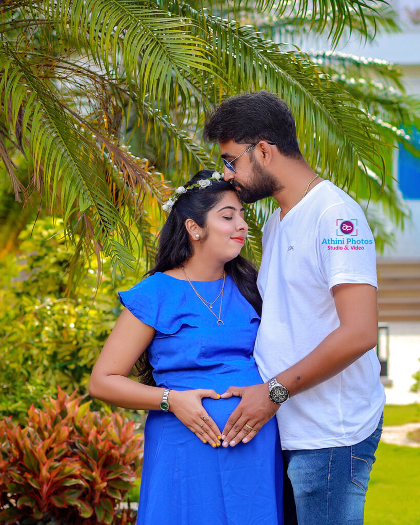 Abhinaya Sai Aravind Maternity Photoshoot Coimbatore Athini Photos