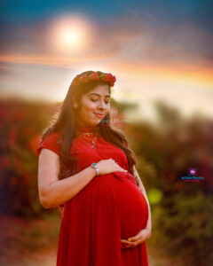 Read more about the article Maternity Photography in Coimbatore – Abhinaya Sai Aravind