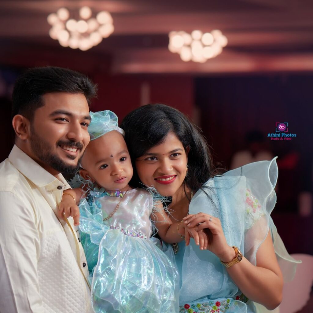 Capturing Precious Moments Baby Nikansha's First Birthday Photoshoot