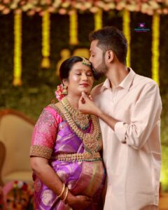 Read more about the article Celebrating New Beginnings: Divya & Hari’s Baby Shower and Maternity Photoshoot in Coimbatore