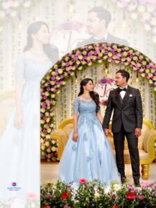 Read more about the article Gokul & Karthika Sri Wedding Reception | Stunning Photography by Athini Photos